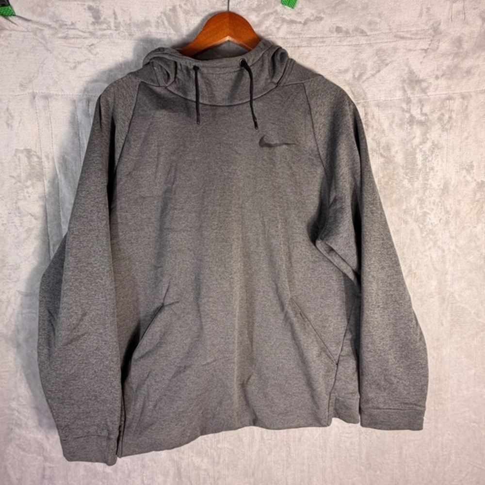 Nike Dri-FIT jordan Gray Pullover Hoodie Size L sweatshirt